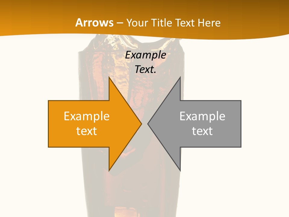 Reflection Liquid Beverage PowerPoint Template