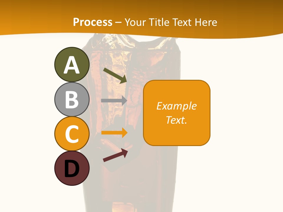 Reflection Liquid Beverage PowerPoint Template