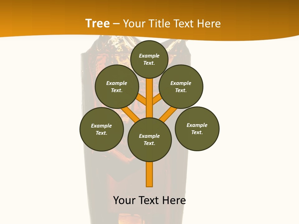 Reflection Liquid Beverage PowerPoint Template