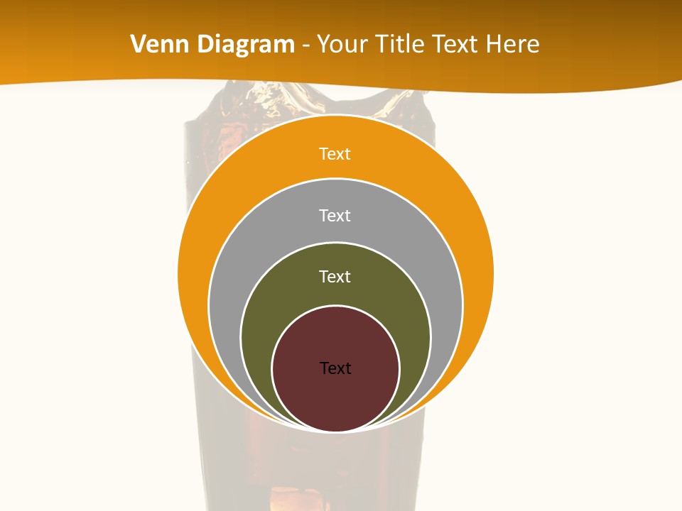 Reflection Liquid Beverage PowerPoint Template