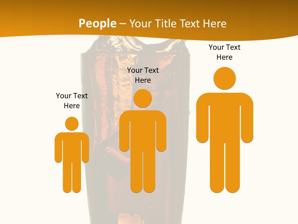 Reflection Liquid Beverage PowerPoint Template