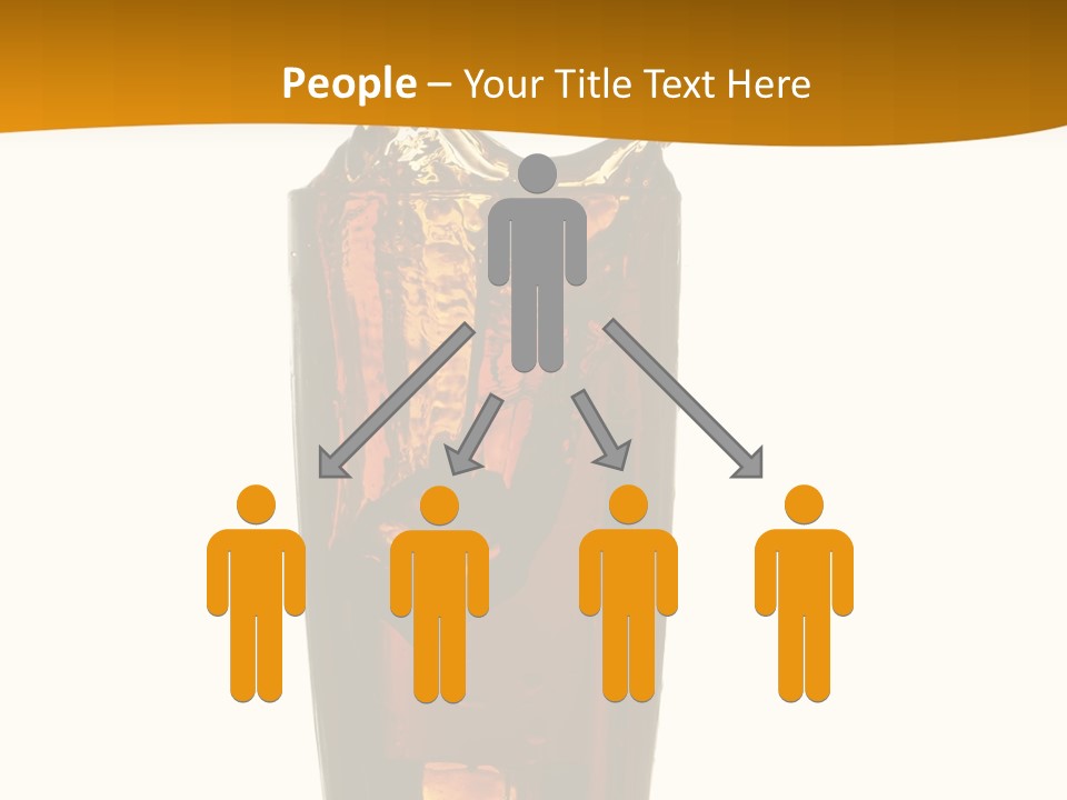 Reflection Liquid Beverage PowerPoint Template