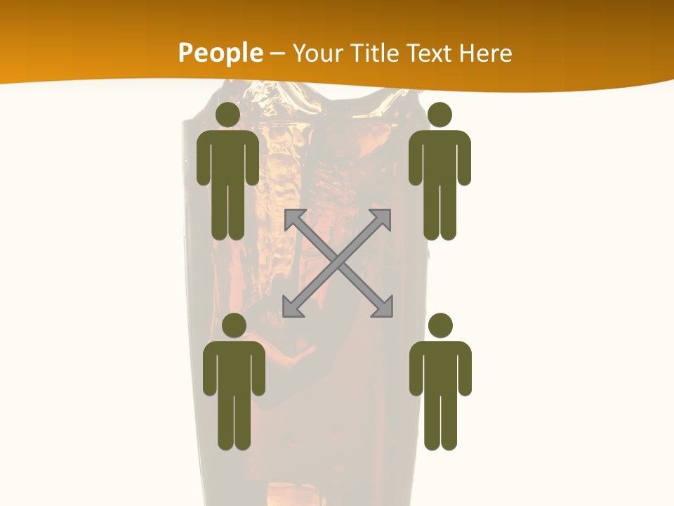 Reflection Liquid Beverage PowerPoint Template