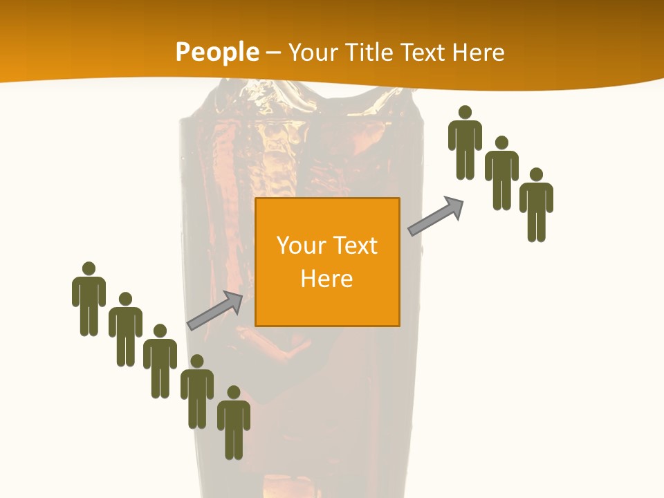 Reflection Liquid Beverage PowerPoint Template