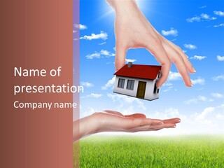 Blurred Rail Logistic PowerPoint Template