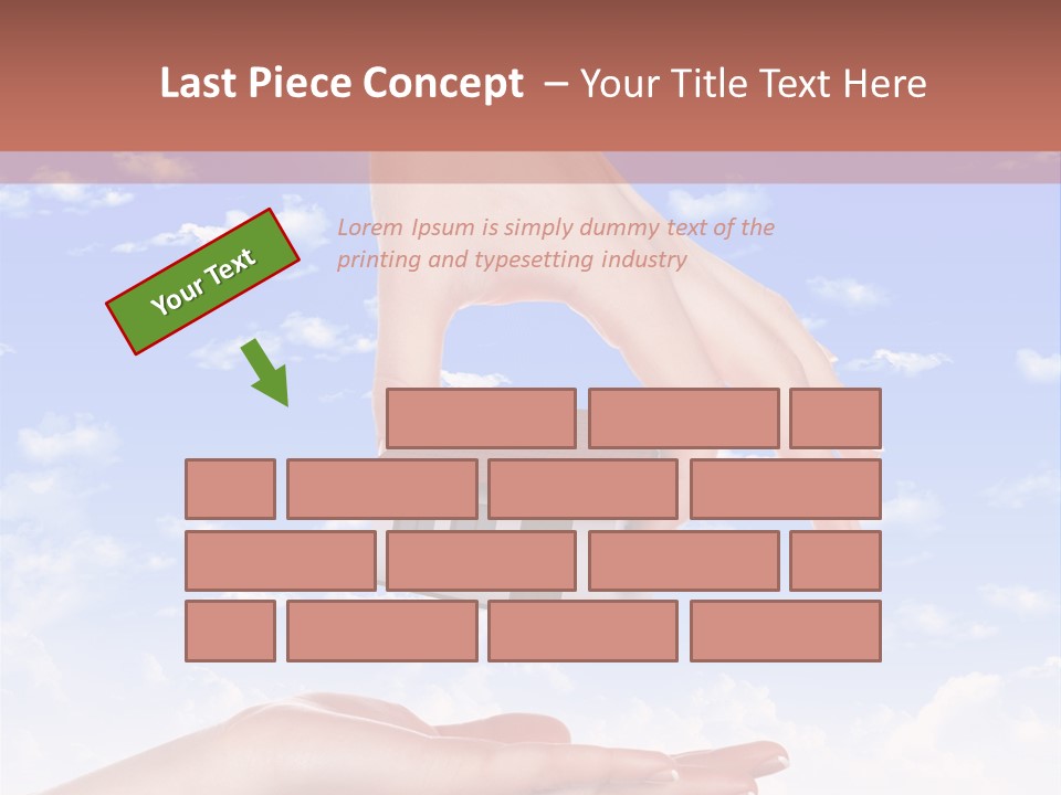 Blurred Rail Logistic PowerPoint Template