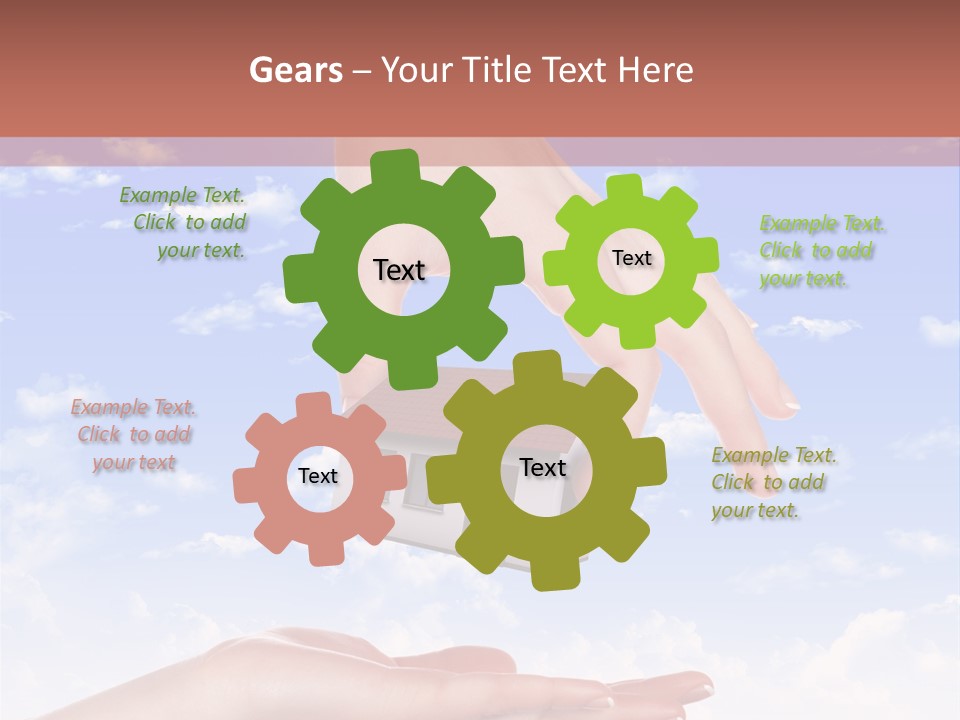 Blurred Rail Logistic PowerPoint Template