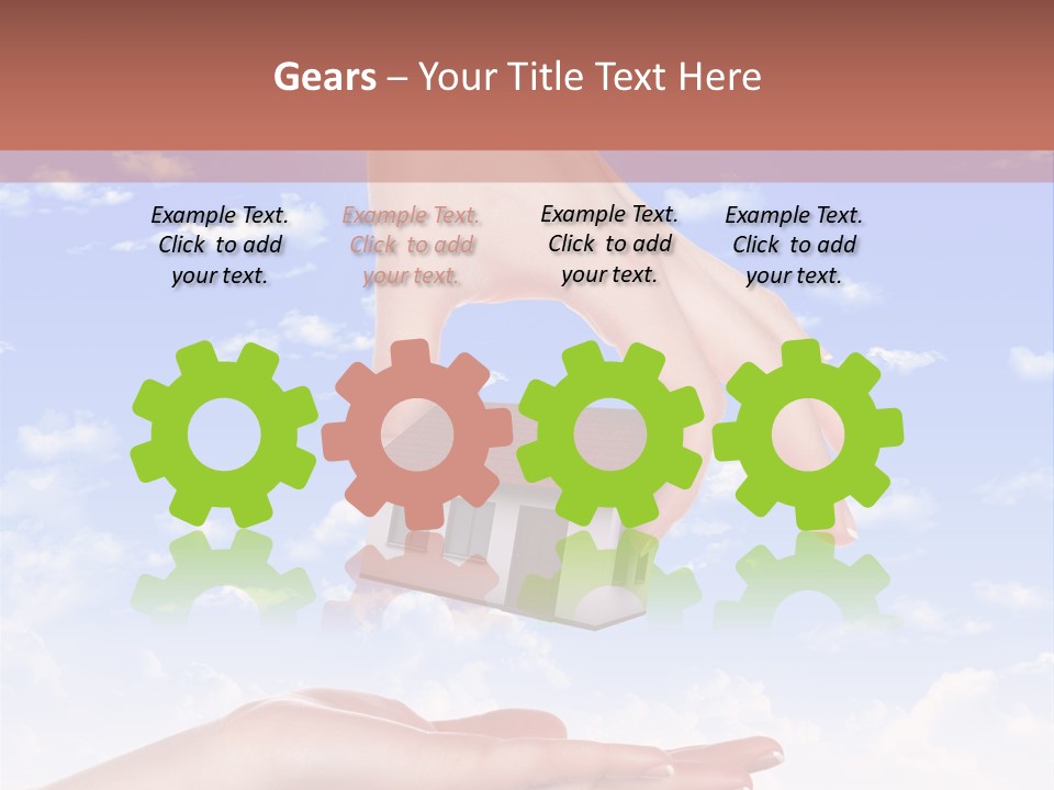 Blurred Rail Logistic PowerPoint Template