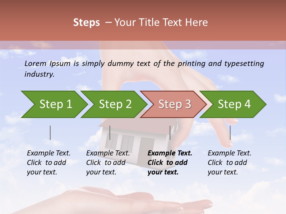 Blurred Rail Logistic PowerPoint Template