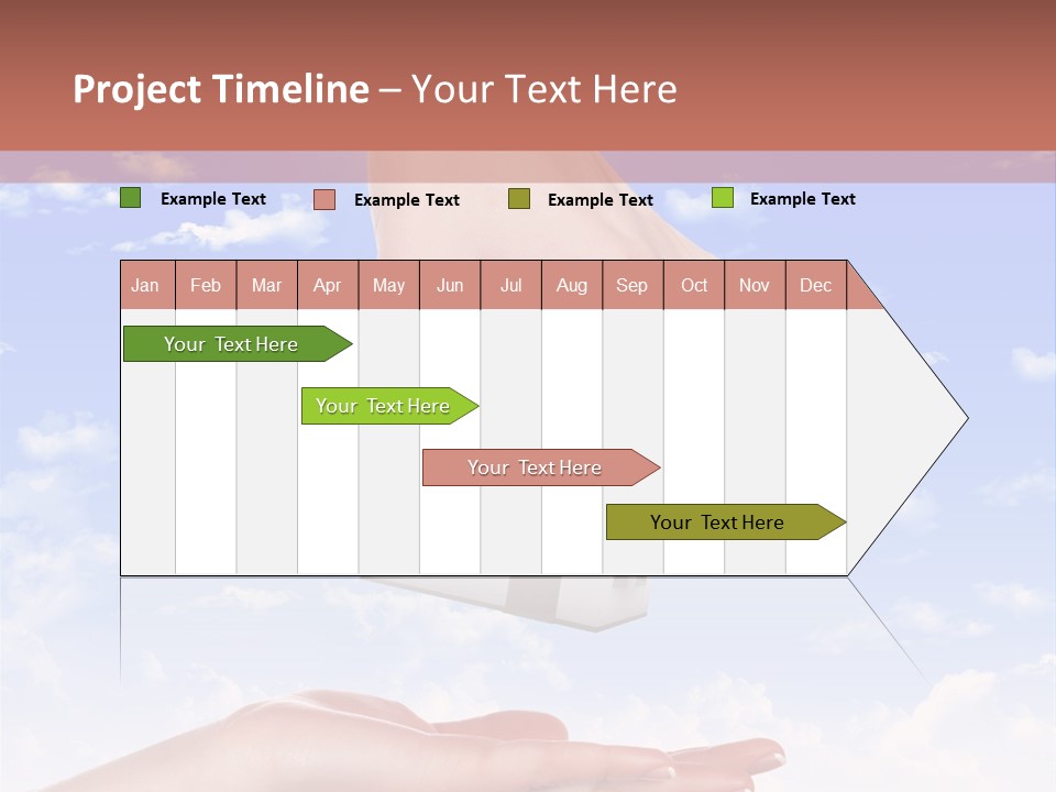Blurred Rail Logistic PowerPoint Template
