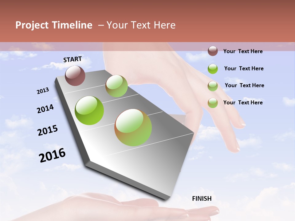 Blurred Rail Logistic PowerPoint Template