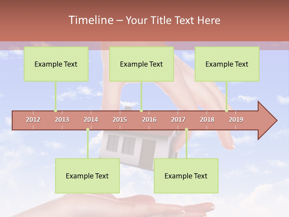 Blurred Rail Logistic PowerPoint Template