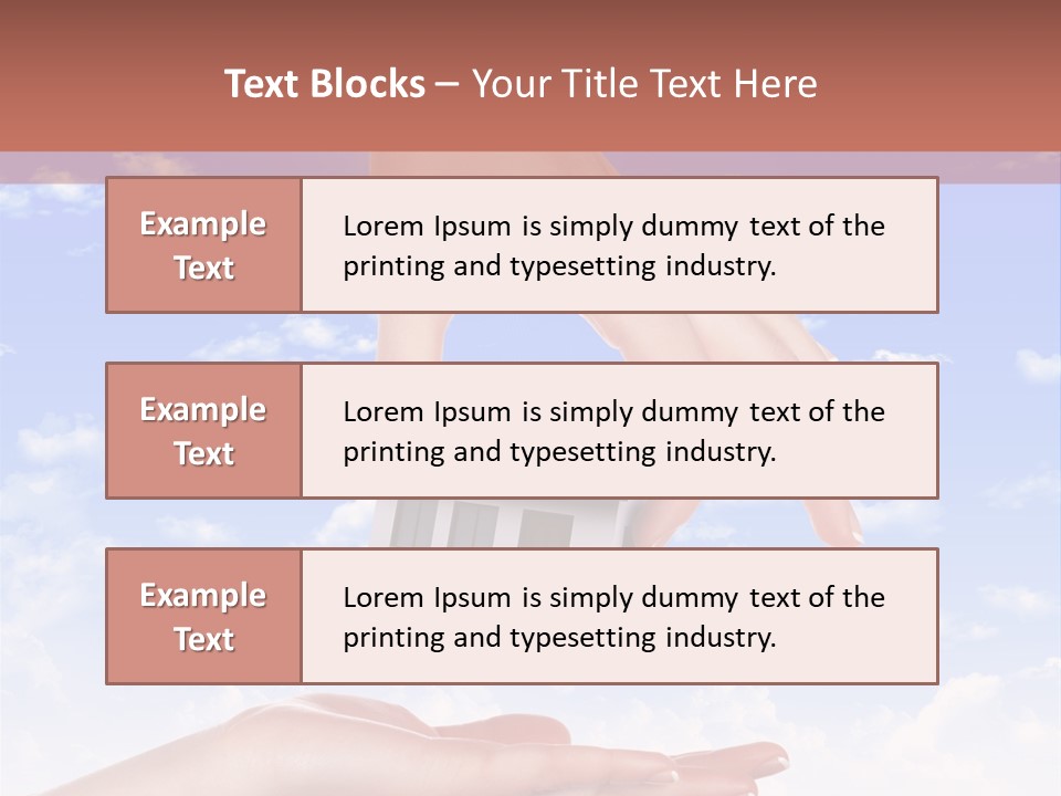 Blurred Rail Logistic PowerPoint Template
