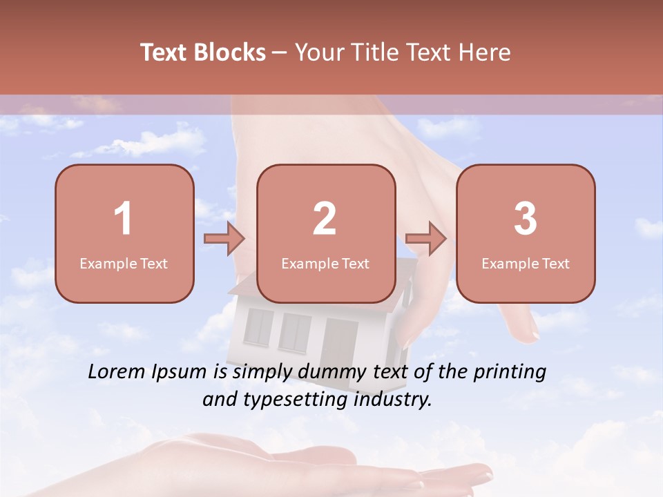Blurred Rail Logistic PowerPoint Template