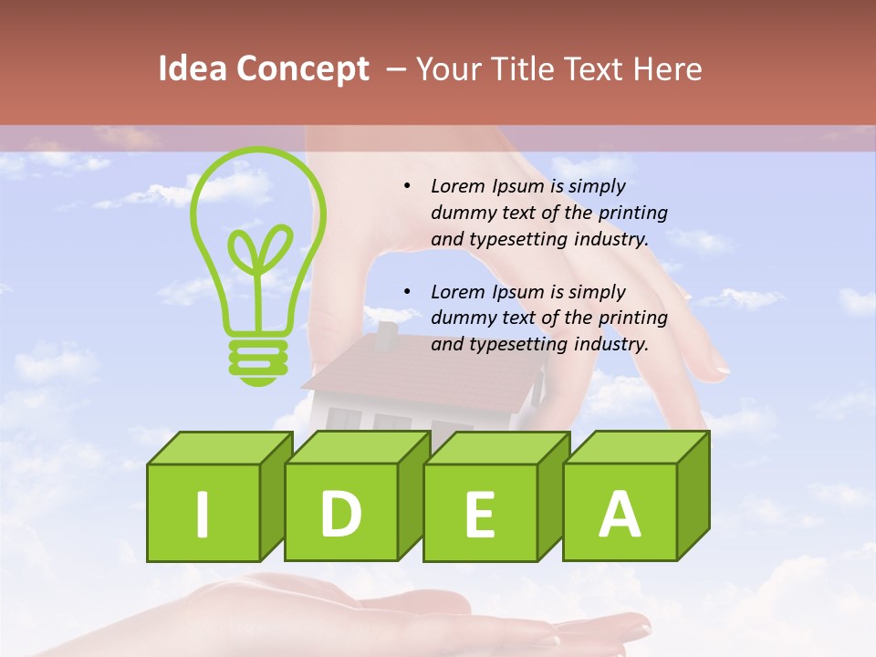 Blurred Rail Logistic PowerPoint Template