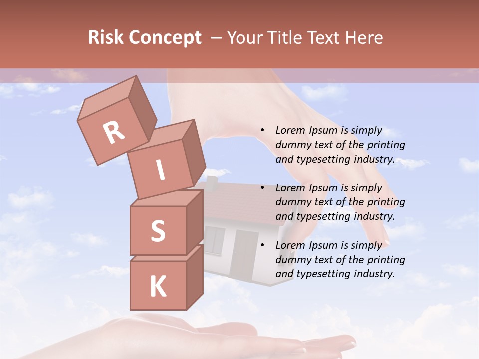 Blurred Rail Logistic PowerPoint Template