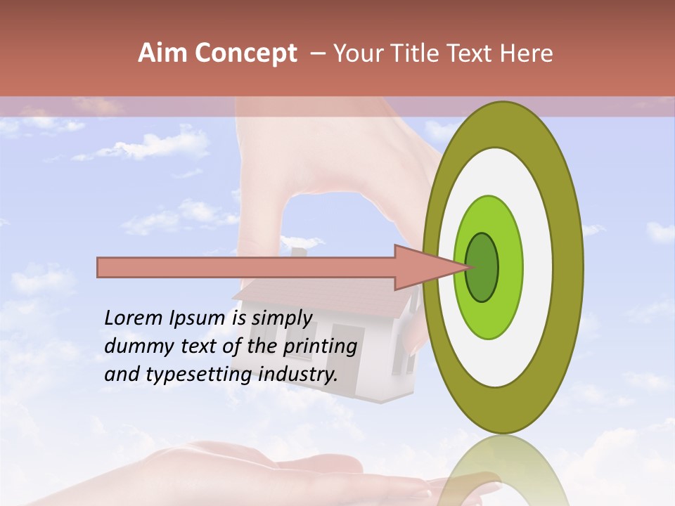 Blurred Rail Logistic PowerPoint Template