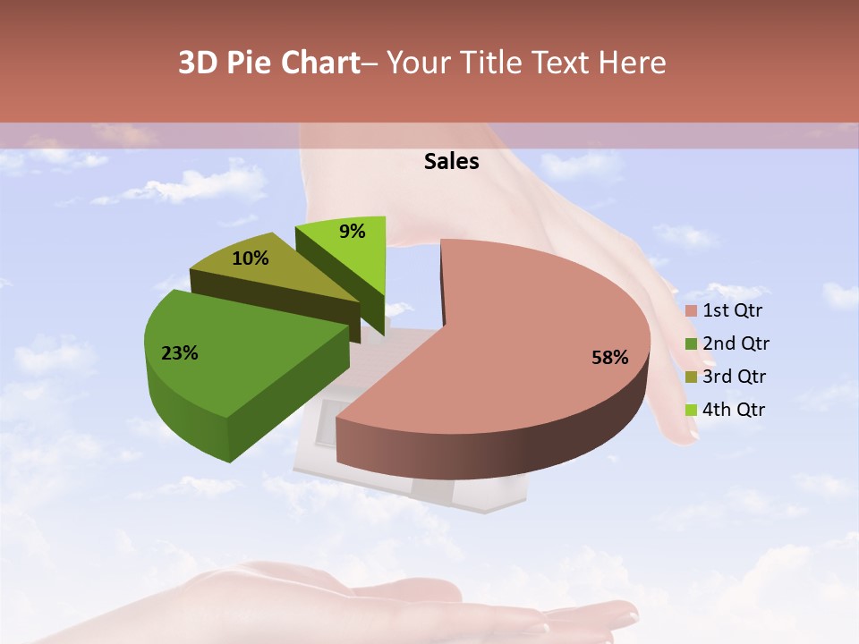 Blurred Rail Logistic PowerPoint Template