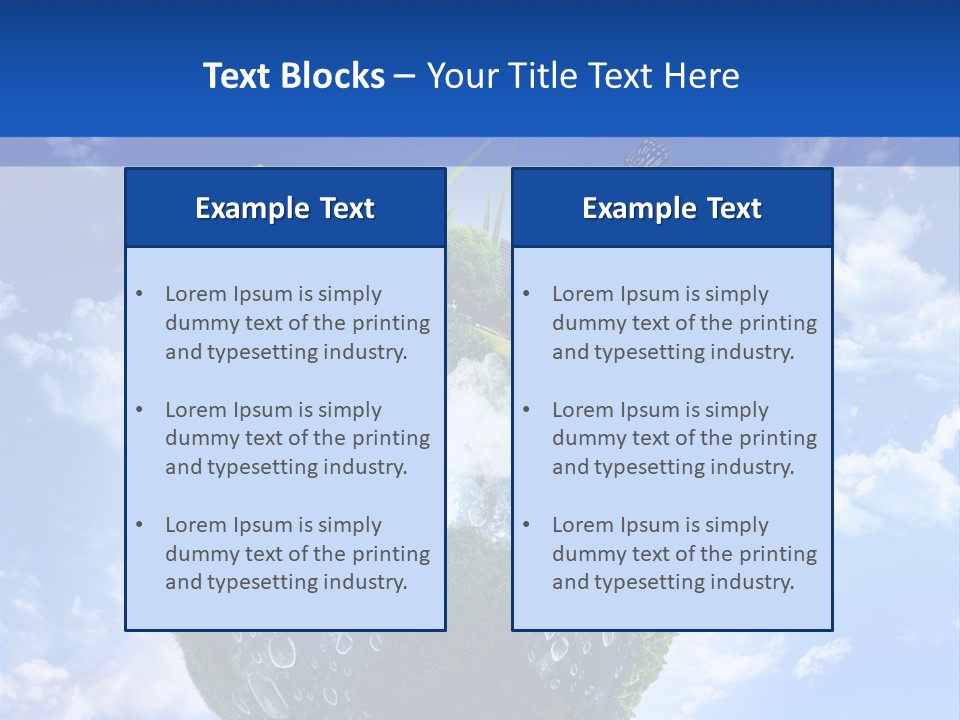 Industry Railway Traffic PowerPoint Template