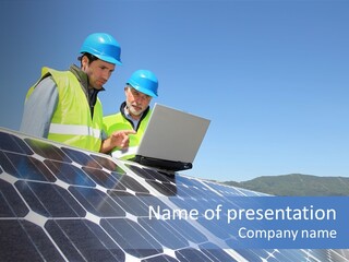 Engineers Manager Builder PowerPoint Template