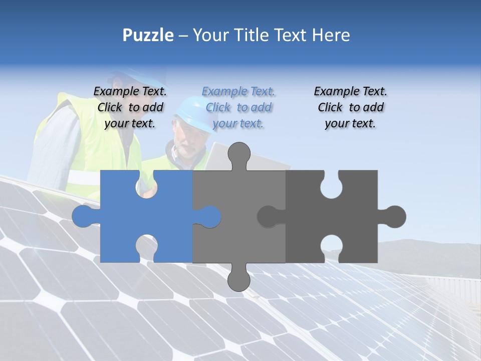 Engineers Manager Builder PowerPoint Template