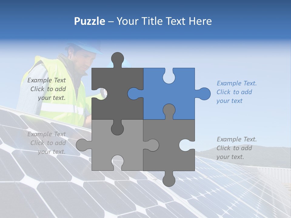 Engineers Manager Builder PowerPoint Template