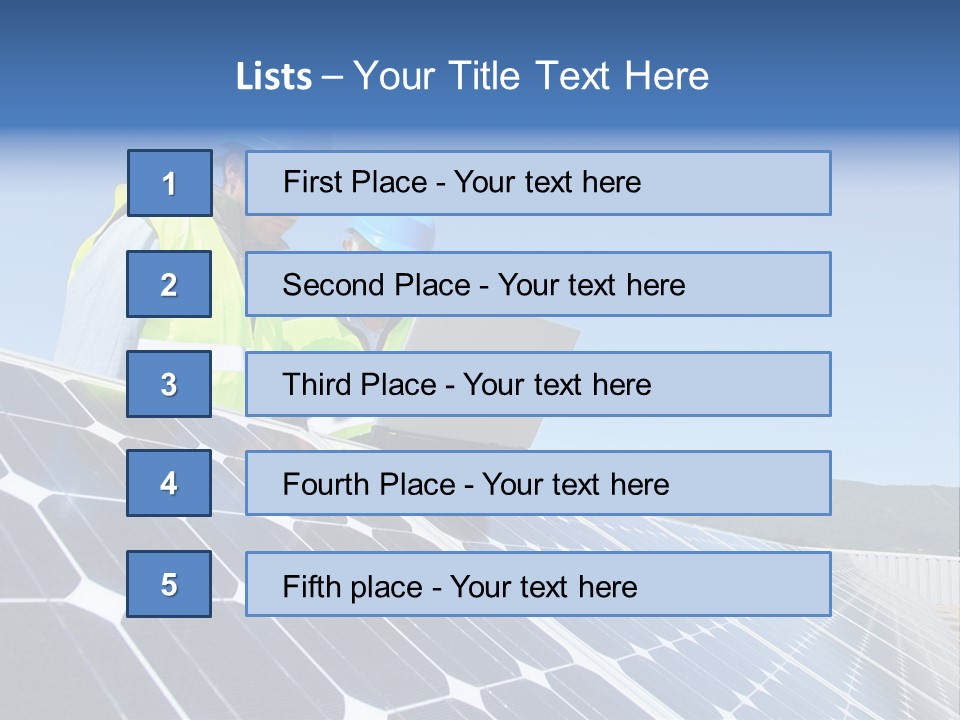 Engineers Manager Builder PowerPoint Template