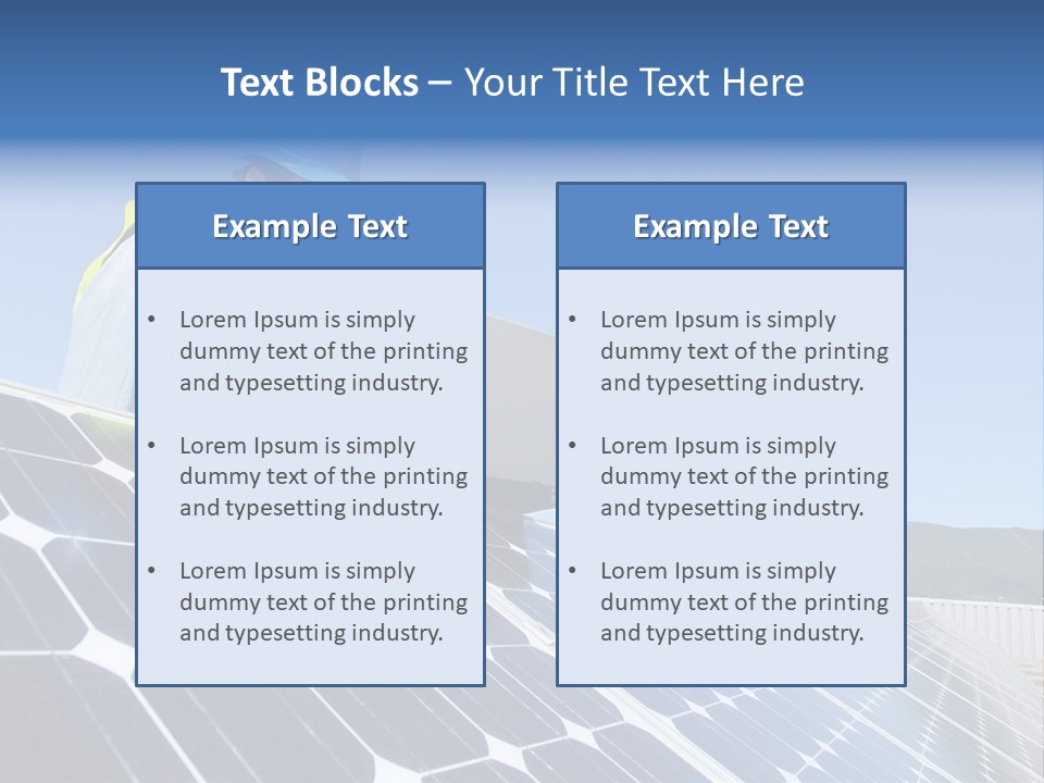 Engineers Manager Builder PowerPoint Template
