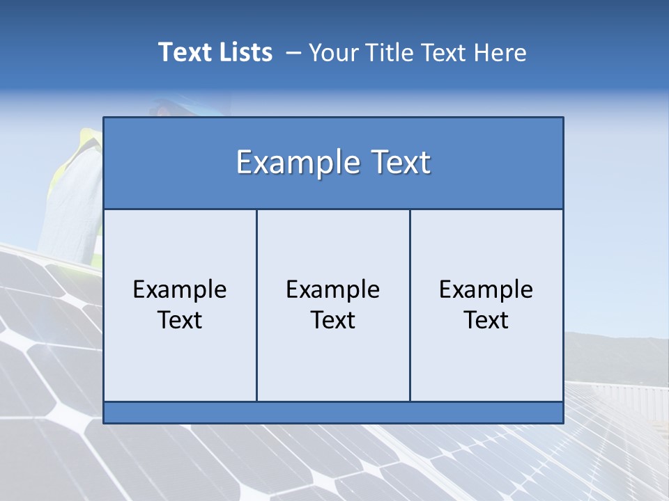 Engineers Manager Builder PowerPoint Template