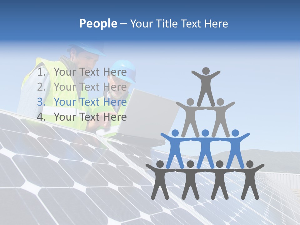 Engineers Manager Builder PowerPoint Template