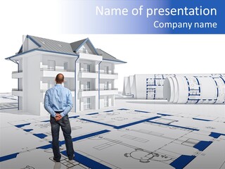 House Real Background PowerPoint Template