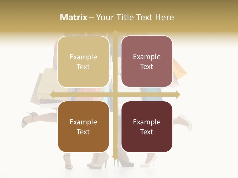 Cheerful Fun Blond PowerPoint Template