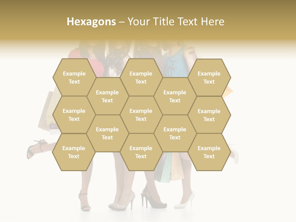 Cheerful Fun Blond PowerPoint Template