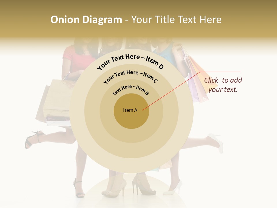 Cheerful Fun Blond PowerPoint Template