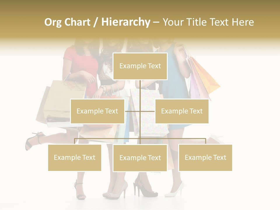 Cheerful Fun Blond PowerPoint Template