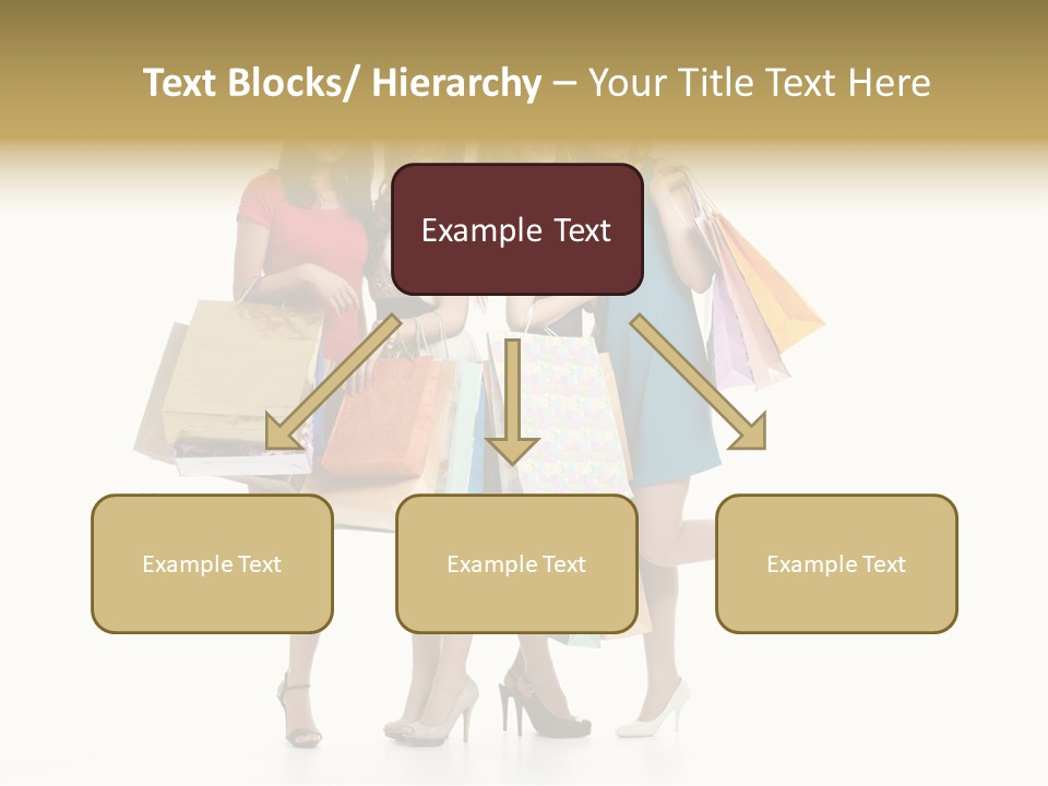 Cheerful Fun Blond PowerPoint Template