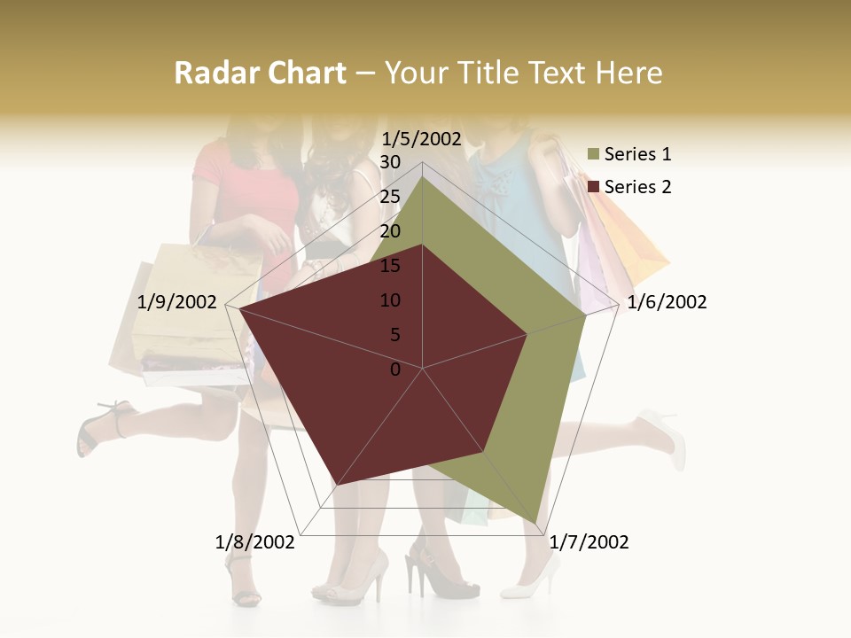 Cheerful Fun Blond PowerPoint Template