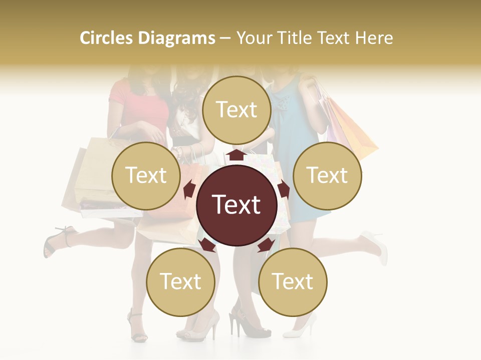 Cheerful Fun Blond PowerPoint Template