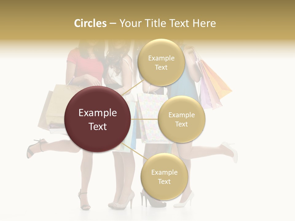 Cheerful Fun Blond PowerPoint Template