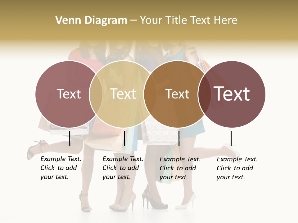 Cheerful Fun Blond PowerPoint Template