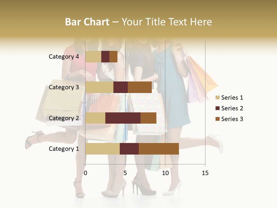 Cheerful Fun Blond PowerPoint Template