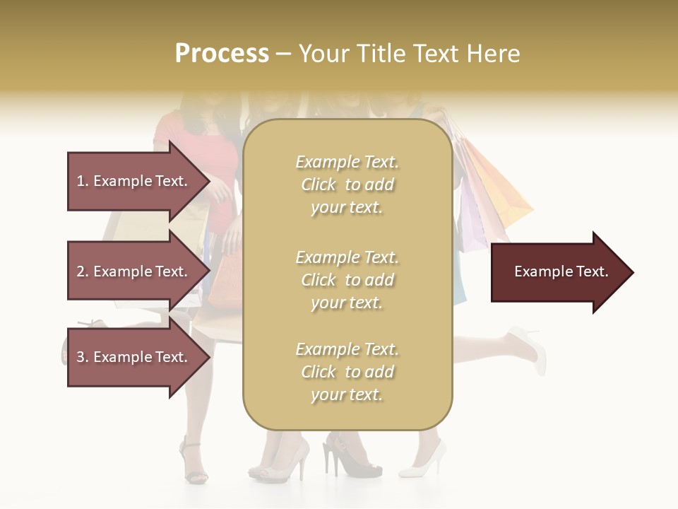 Cheerful Fun Blond PowerPoint Template