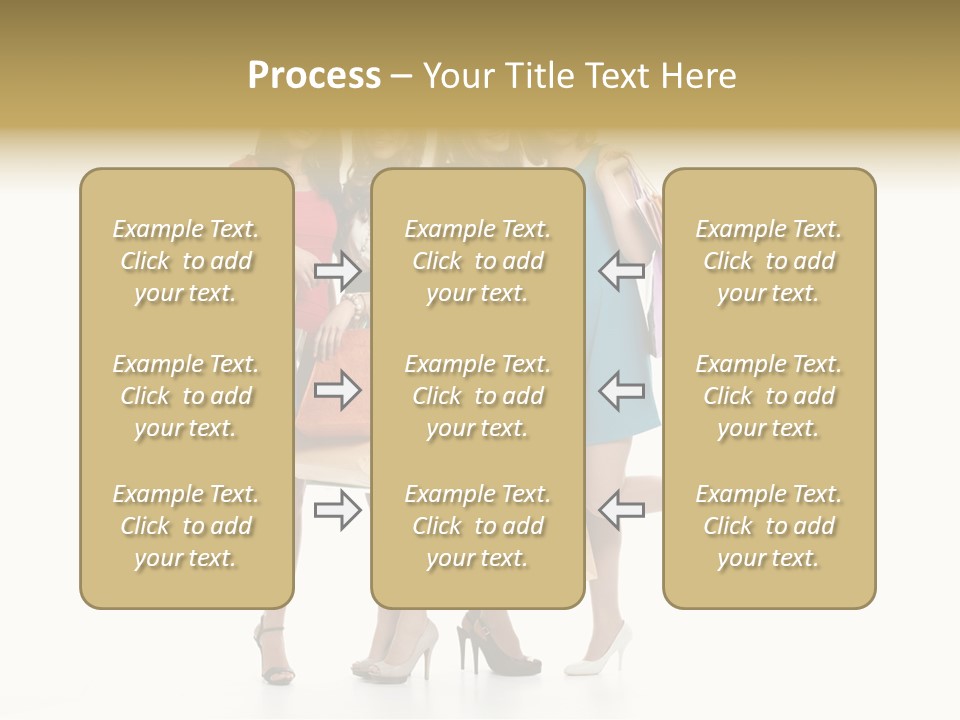 Cheerful Fun Blond PowerPoint Template