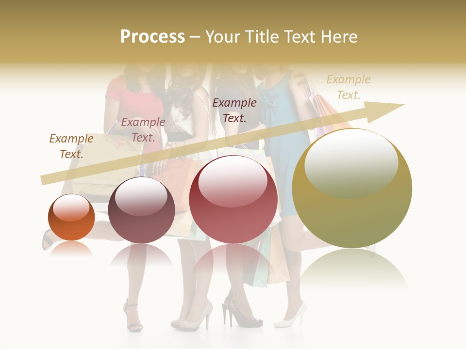 Cheerful Fun Blond PowerPoint Template