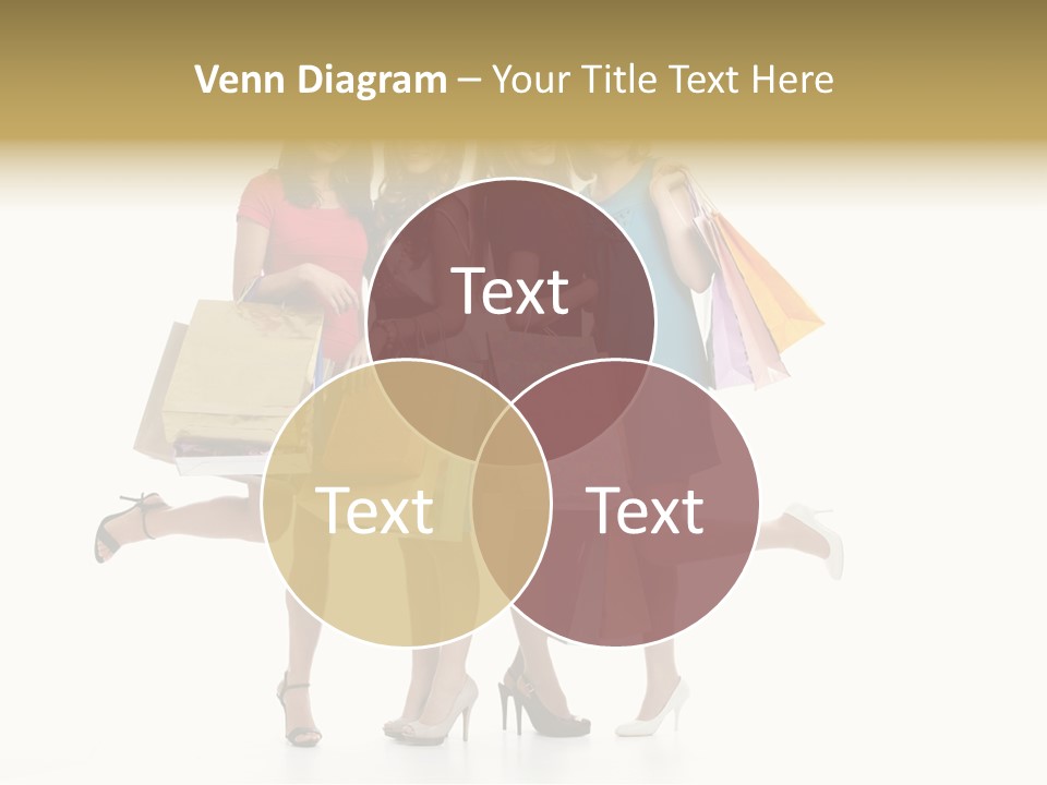 Cheerful Fun Blond PowerPoint Template