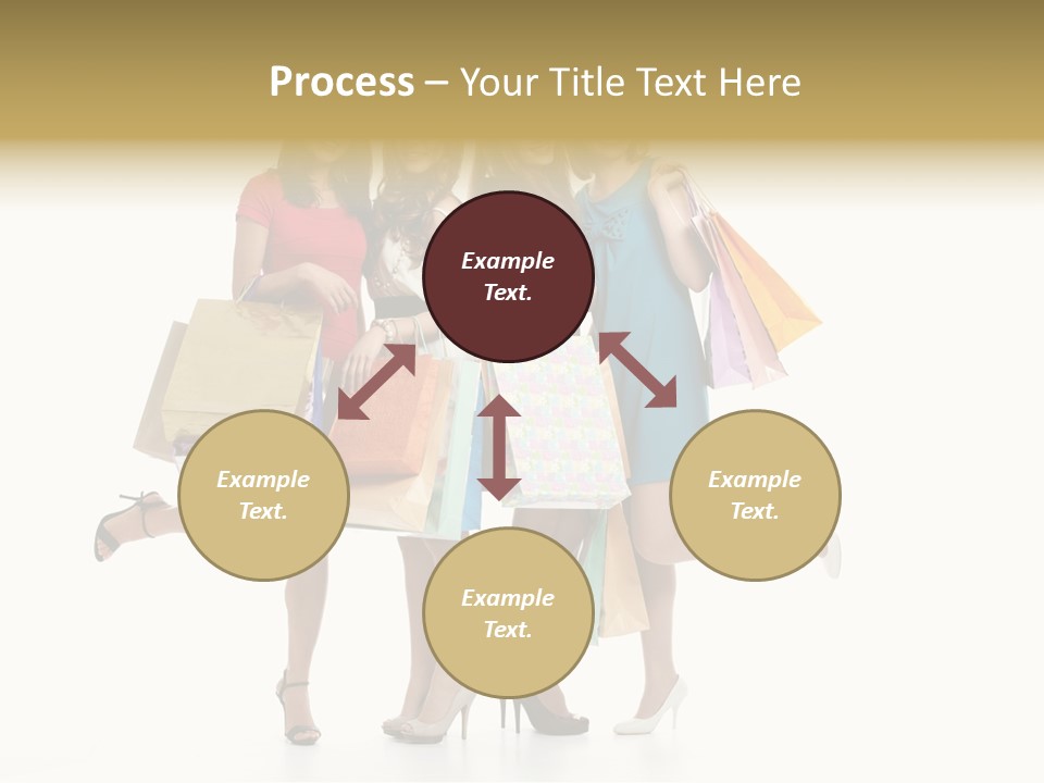 Cheerful Fun Blond PowerPoint Template