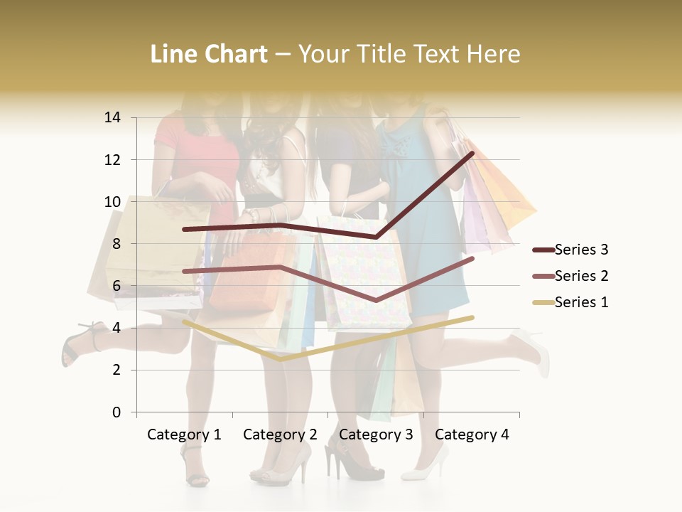 Cheerful Fun Blond PowerPoint Template