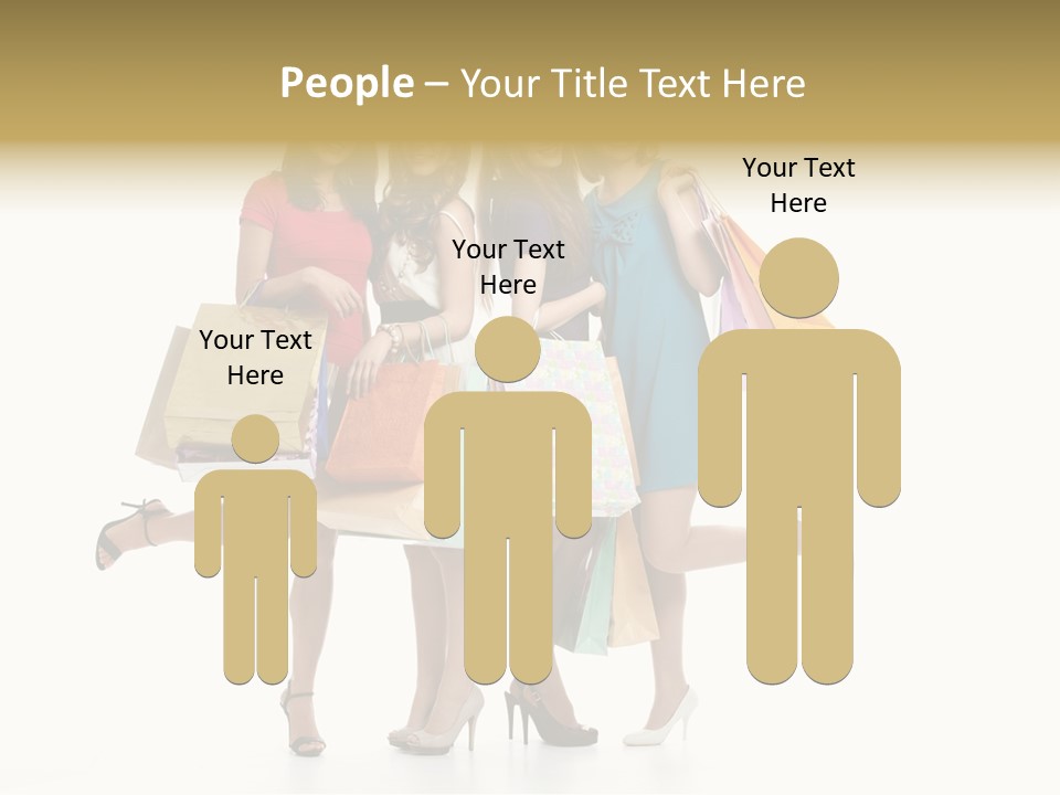 Cheerful Fun Blond PowerPoint Template