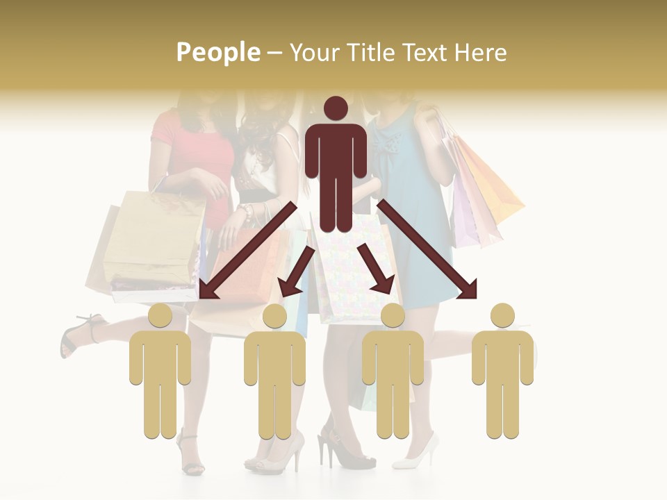 Cheerful Fun Blond PowerPoint Template