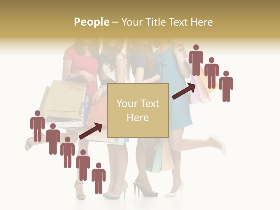 Cheerful Fun Blond PowerPoint Template